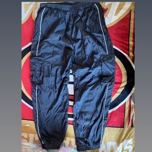 Contrast Tipping Wind Pants